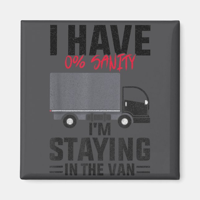 Funny I’m Staying In The Van Phasmophobia Gamer Me Magnet (Vorne)