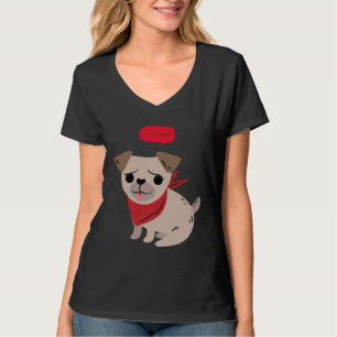 Funny I Mops you, lustiger Mops Liebhaber Shirt Pr