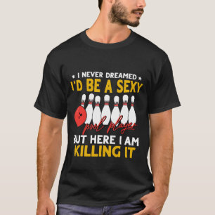 Funny I nie träumt Billard Billard Pool Player T-Shirt