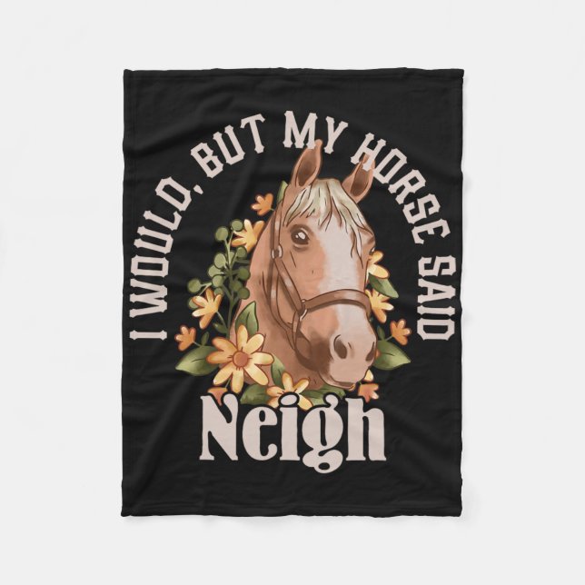 Funny "i würde fleecedecke (Vorderseite)