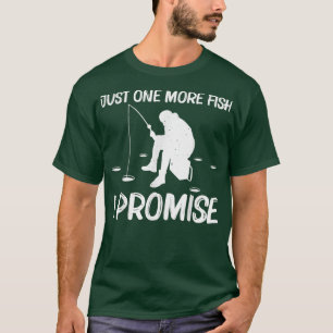 Funny Ice Fishing Design für Männer Frauen Eisloch T-Shirt