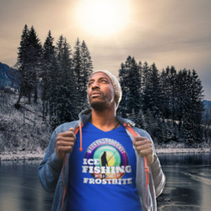 Funny Ice Fishing Frostbite T-Shirt
