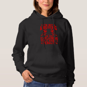 Funny Ice Hockey für Männer Frauen Cool Game Hocke Hoodie