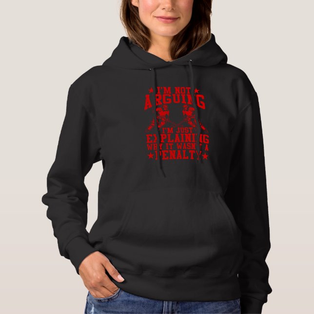 Funny Ice Hockey für Männer Frauen Cool Game Hocke Hoodie (Vorderseite)