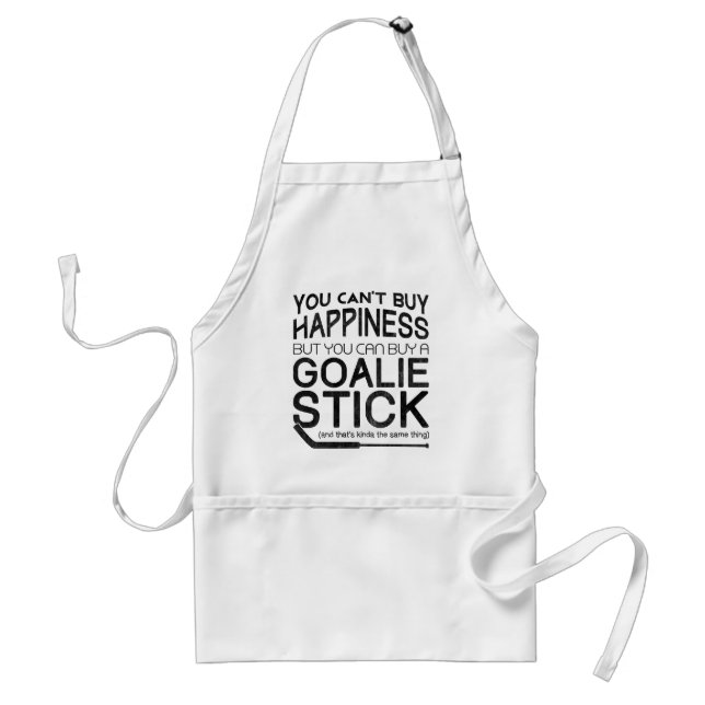 Funny Ice Hockey Goalie Design Schürze (Vorne)
