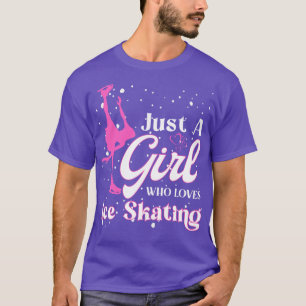 Funny Ice Skaten Skater Abbildung Skaten Sport T-Shirt