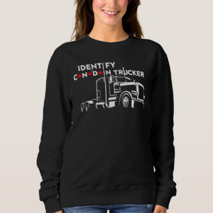 Funny ich als kanadischen Lastwagenfreund-Kon Sweatshirt