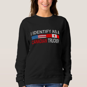 Funny ich als kanadischen Lastwagenfreund-Kon Sweatshirt