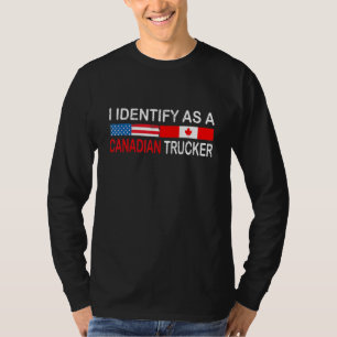 Funny ich als kanadischen Lastwagenfreund-Kon T-Shirt