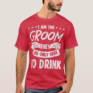 Funny Ich bin der Groom Matching Set Triple Bachel T-Shirt