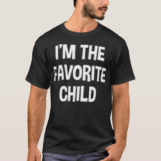 Funny ich bin der Lieblings-Kind Kinder-Geschwiste T-Shirt