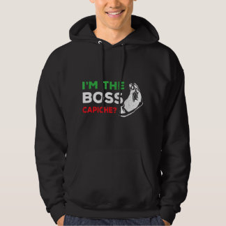 Funny Ich bin die Boss Italienische Nonna Nonno Ca Hoodie
