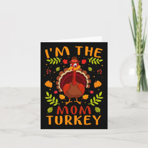 Funny Ich bin die Mama Türkei Fall Erntedank Match Karte