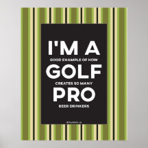 Funny Ich bin ein Golf Pro Golf