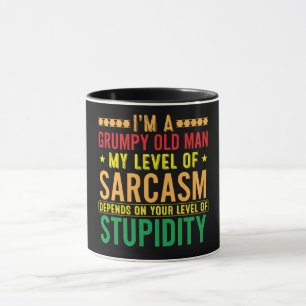 Funny, ich bin ein gruseliger alter Mann Tasse