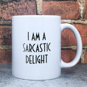 Funny ich bin ein sarkastisches Vergnügen Kaffeetasse