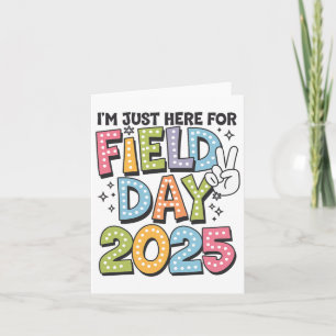 Funny ich bin gerade hier für Field Day 2025 für K Karte