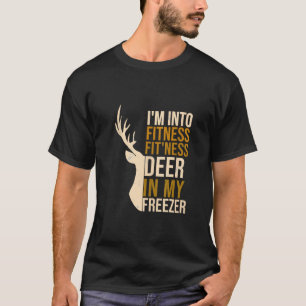 Funny ich bin in Fitness, die Ness Hirsch in meine T-Shirt