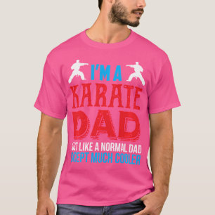 Funny ich bin Karate Vater Tshirt Cool Karate Vate