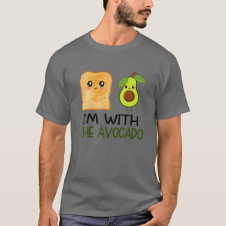 Funny ich bin mit dem Avocado für Kinder, Männer u T-Shirt