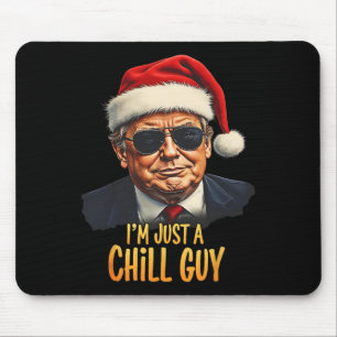 Funny, ich bin nur ein kalter Typ Trump Weihnachts Mousepad