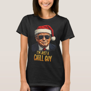 Funny, ich bin nur ein kalter Typ Trump Weihnachts T-Shirt