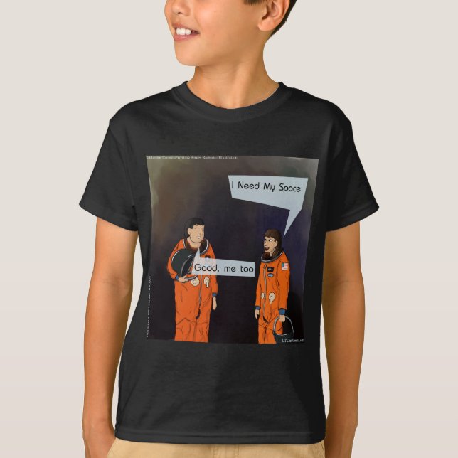 Funny, ich brauche meinen Platz T-Shirt (Vorderseite)