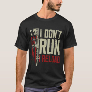 Funny, ich führe nicht, ich lade Gun Rights Americ T-Shirt