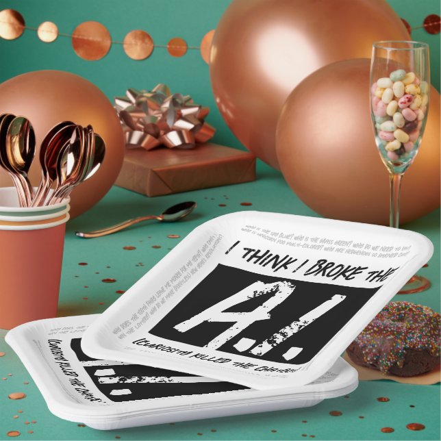 Funny, ich glaube, ich habe die KI-Entwickler kapu Pappteller (Multi)