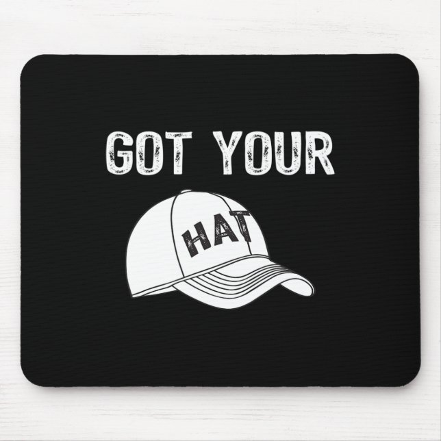 Funny Ich Got Ihr Hat-Boxdesign Mousepad (Vorne)