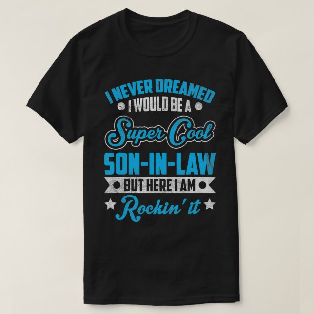Funny, ich hätte nie geträumt, ich wäre ein Super  T-Shirt (Design vorne)