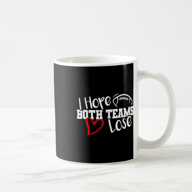 Funny ich hoffe, dass beide Mannschaften Niedliche Kaffeetasse (Rechts)