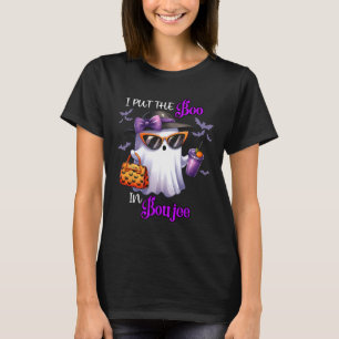 Funny ich legte den Boo in Boujee Ghost Pumpkin Ge T-Shirt