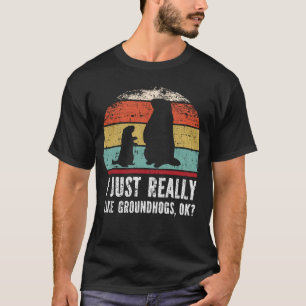 Funny, ich mag Erdhühner einfach nur gut? T-Shirt