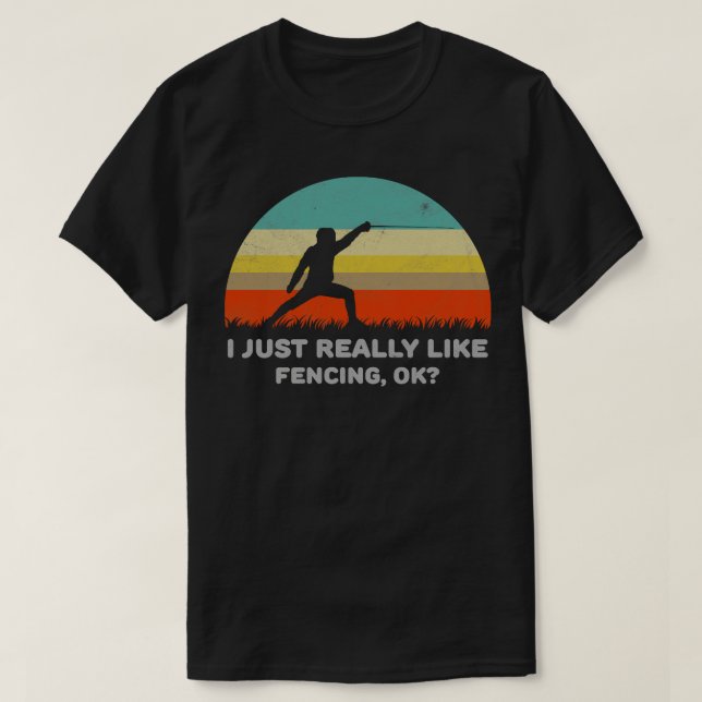 Funny, ich mag es einfach, Ok Design zu sehen T-Shirt (Design vorne)
