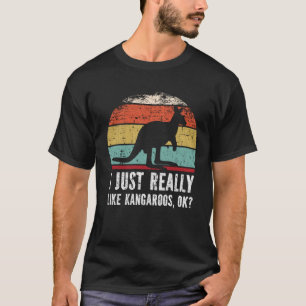 Funny, ich mag Kangaroos wirklich gut? T-Shirt