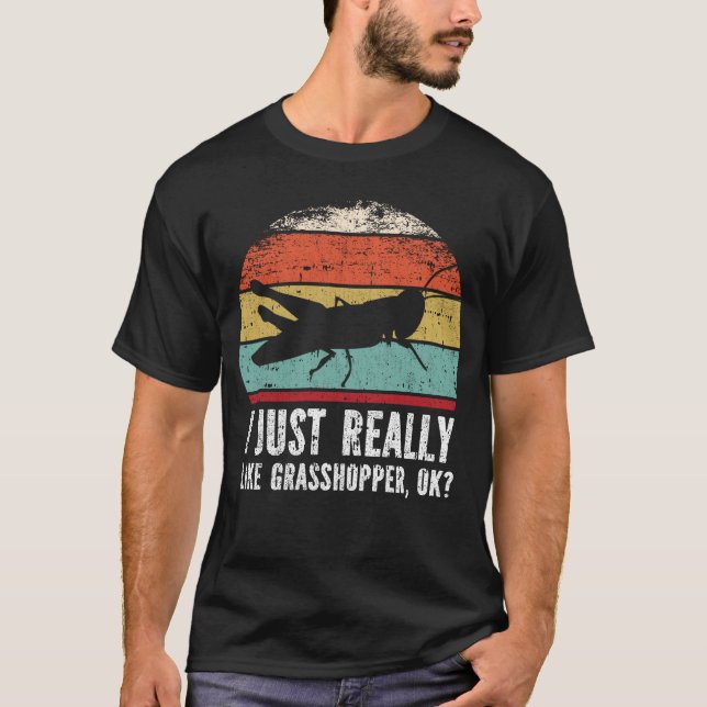 Funny, ich mag wirklich Gräser, ok? T-Shirt (Vorderseite)