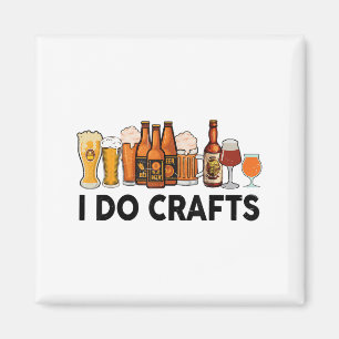 Funny ich tue Bierbrauer Männer Frauen Geschenk Bi Magnet