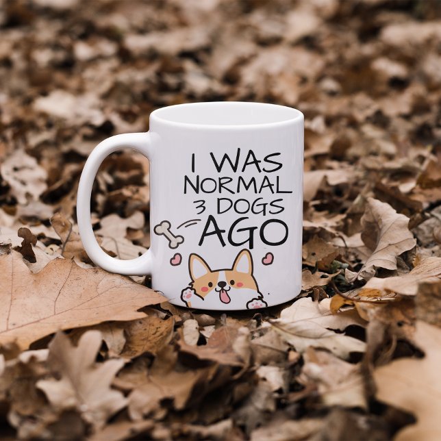 Funny, ich war normal 3 Hunde vor Kaffeetasse (Von Creator hochgeladen)