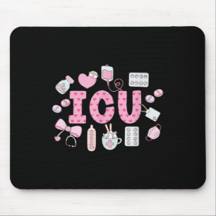 Funny Icu Krankenpflege Intensivstation Krankensch Mousepad