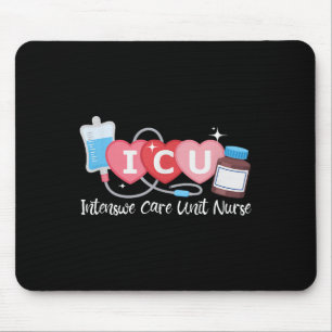 Funny Icu Krankenpflege Intensivstation Krankensch Mousepad