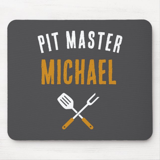 Funny Id Smoke That Name Bbq Grilling Dad  Mousepad (Vorne)