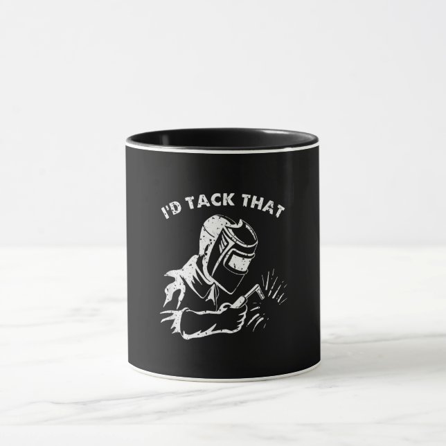 Funny Id Tack, der Welder Geschenke für Männer Tasse (Zentrum)