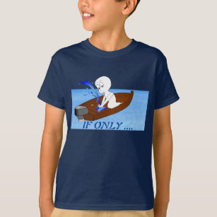 Funny-If nur Ghost-T - Shirt für Kinder.