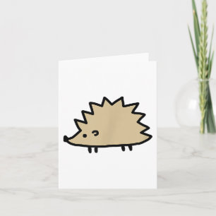 Funny Igel für Igel Liebhaber Karte