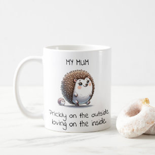 Funny Igel Pun Mother-Day-Geschenk Kaffeetasse