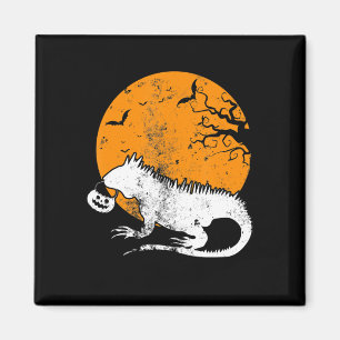 Funny Iguana Pumpkin Halloween Kostüme Männer Frau Magnet