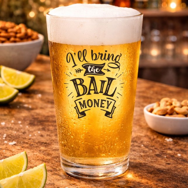 Funny Ill Bail Money Glas (Von Creator hochgeladen)