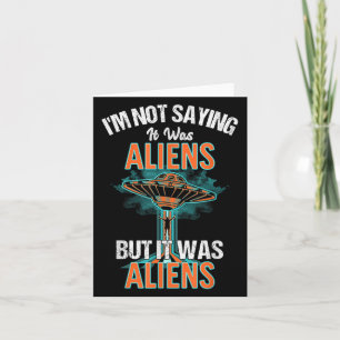 Funny Im Sprichwort war es nicht Design der Außeri Karte