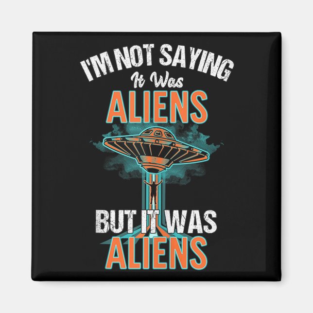 Funny Im Sprichwort war es nicht Design der Außeri Magnet (Vorne)